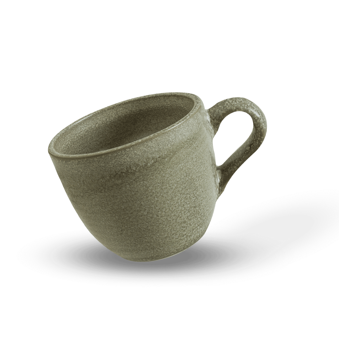 Taza De Ceramica Verde Adelfa 100 ml