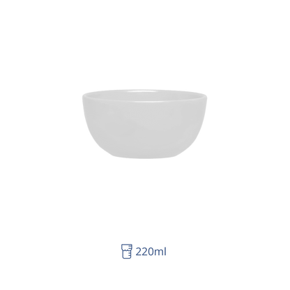 Tazon Conico 220 ml Semi Mate Alaska