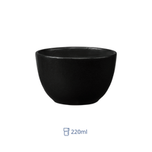 Taza Consome 220 ml Negro Semi Mate Manhattan