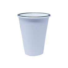 Vaso de Melamina Blanco con Borde Negro 475 ML - Canteen