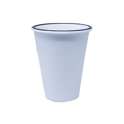 Vaso de Melamina Blanco con Borde Negro 475 ML - Canteen