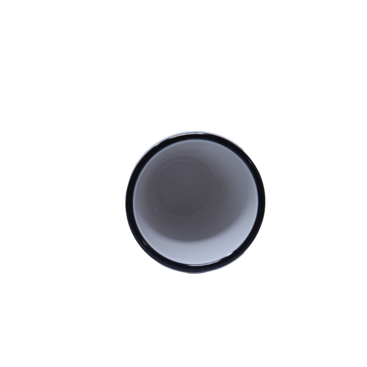 Vaso de Melamina Blanco con Borde Negro 475 ML - Canteen