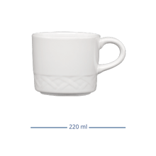 Taza De Creamica 220ml Vinafera