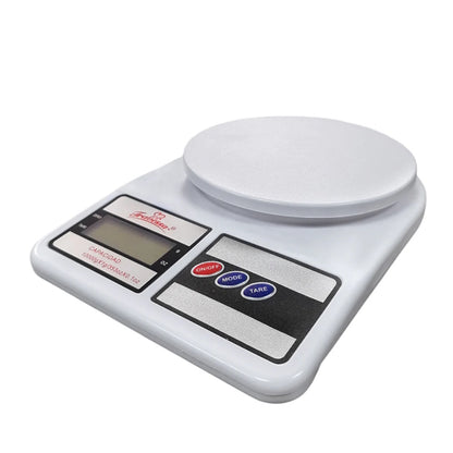 Báscula Gramera Digital 10kg Blanca Travessa