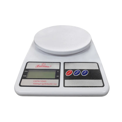 Báscula Gramera Digital 10kg Blanca Travessa