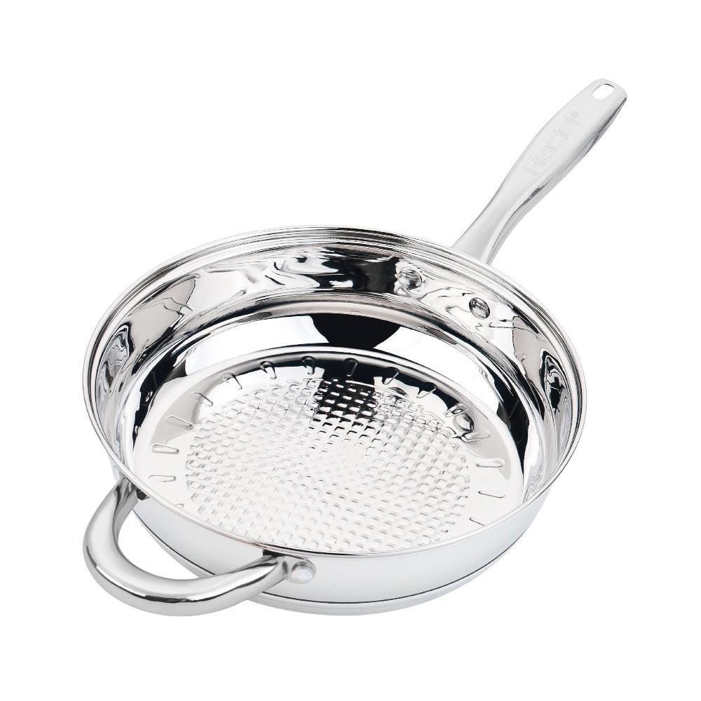 Batería de Cocina 8 Pz Acero Inoxidable inducción Florencia Fraciel