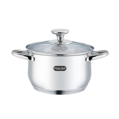 Batería de Cocina 8 Pz Acero Inoxidable inducción Florencia Fraciel