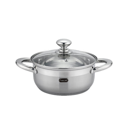 Batería de Cocina Luxor 7 pz Acero Inox Inducción Fraciel