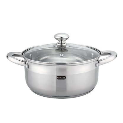Batería de Cocina Luxor 7 pz Acero Inox Inducción Fraciel