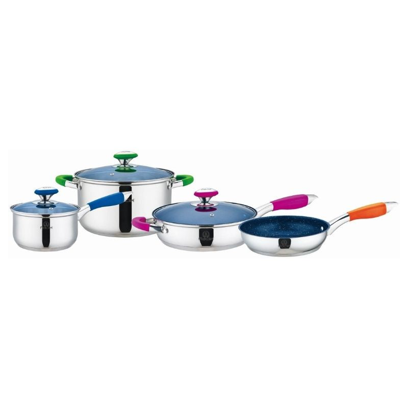 Batería De Cocina 7 pz Acero Inoxidable Princesa Inducción Fraciel