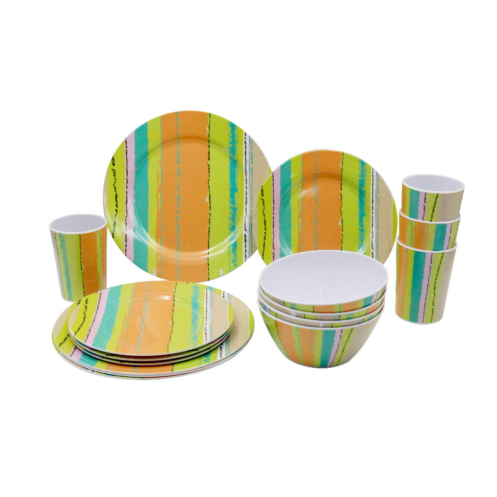 Vajilla de Cocina Melamina Varadero 16 pz Fraciel