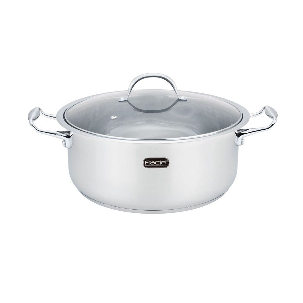Budinera 16 L / 40cm con Tapa Induccion Acero Inoxidable Fraciel