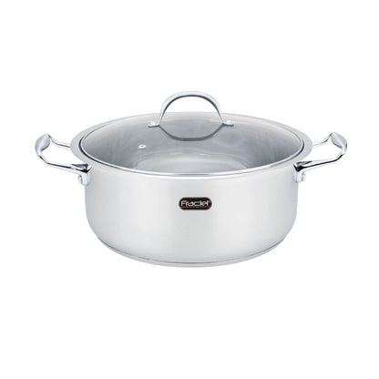 Budinera 16 L / 40cm con Tapa Induccion Acero Inoxidable Fraciel