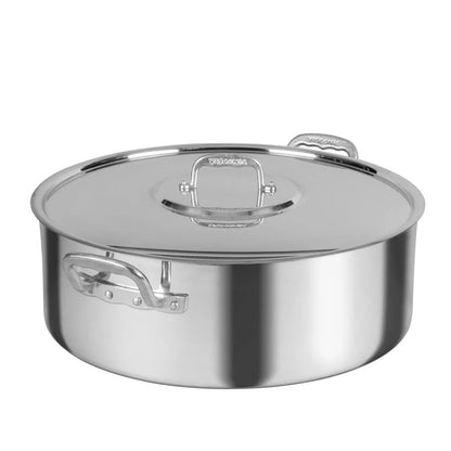 Budinera C/Tapa 50 Cm Aluminio NSF 4.0 mm Acorazada Vasconia