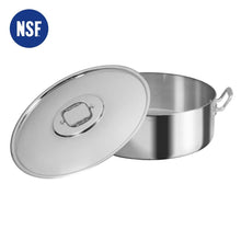 Budinera C/Tapa 50 Cm Aluminio NSF 4.0 mm Acorazada Vasconia