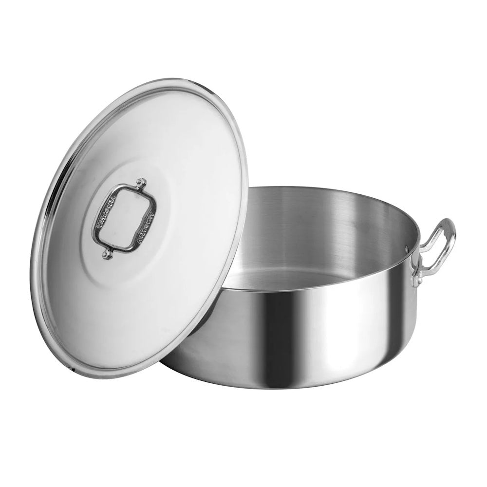 Budinera Profesional 44 Cm Aluminio NSF 4 mm C/Tapa Vasconia