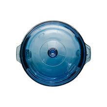 Refractario de Vidrio con Tapa 3.2 L Azul Denim Libbey B228