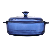 Refractario de Vidrio con Tapa 3.2 L Azul Denim Libbey B228