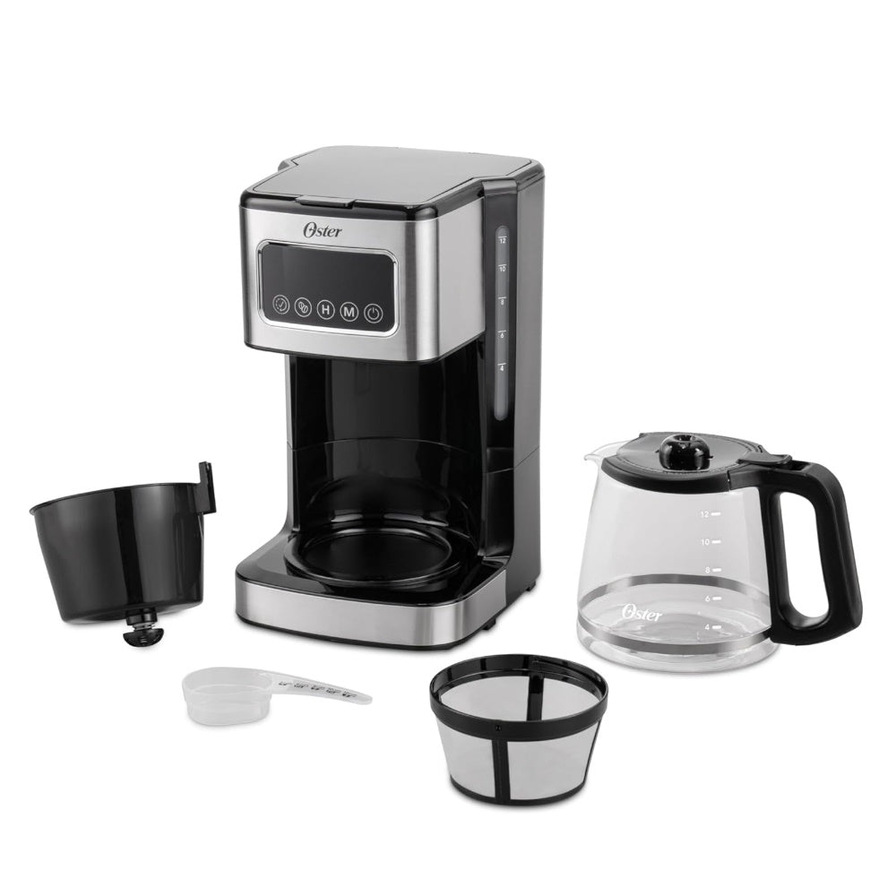 Cafetera de Goteo Programable 12 Tz Táctil 900 w Oster 2196292