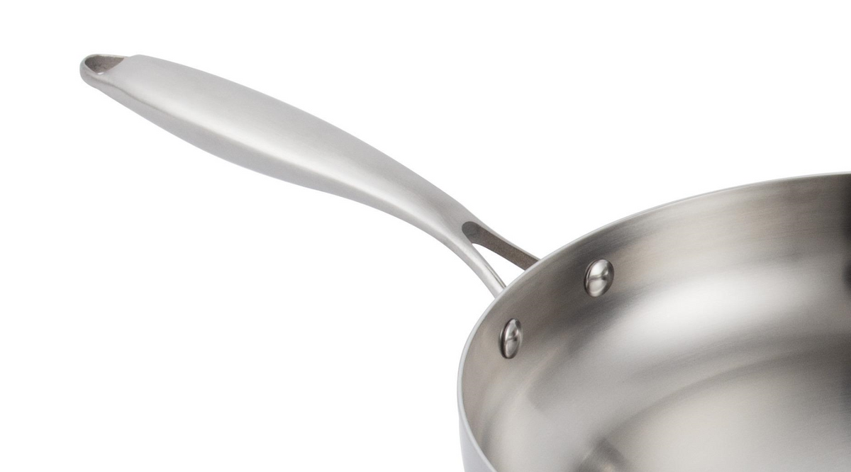 Juego 3 Sartenes 20,24,30cm Fraciel Pro Inducción Acero Inox