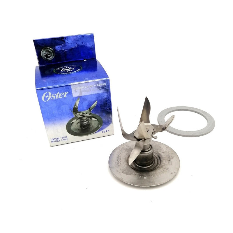 Cuchillas Licuadora Oster Acero Inox 6 Navajas C/Empaque