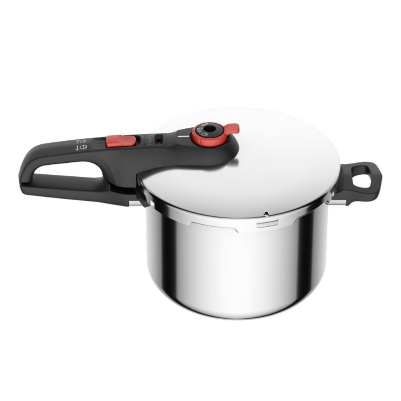 Olla de Presión/Express 6 Litros Acero Inoxidable Secure Click P2580705