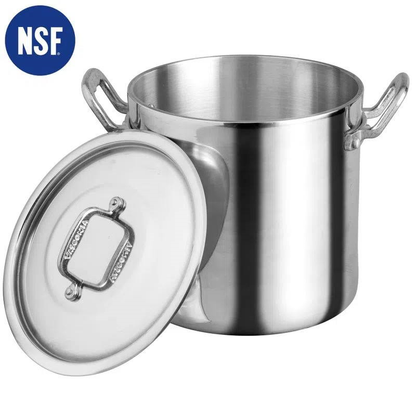 Olla Alta Recta 50 cm/100 lt Aluminio Acorazada NSF Vasconia 4030365