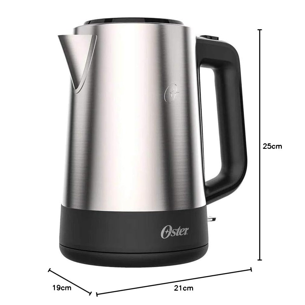 Hervidor Eléctrico Tetera Acero Inoxidable 1.7 L Oster 2114656