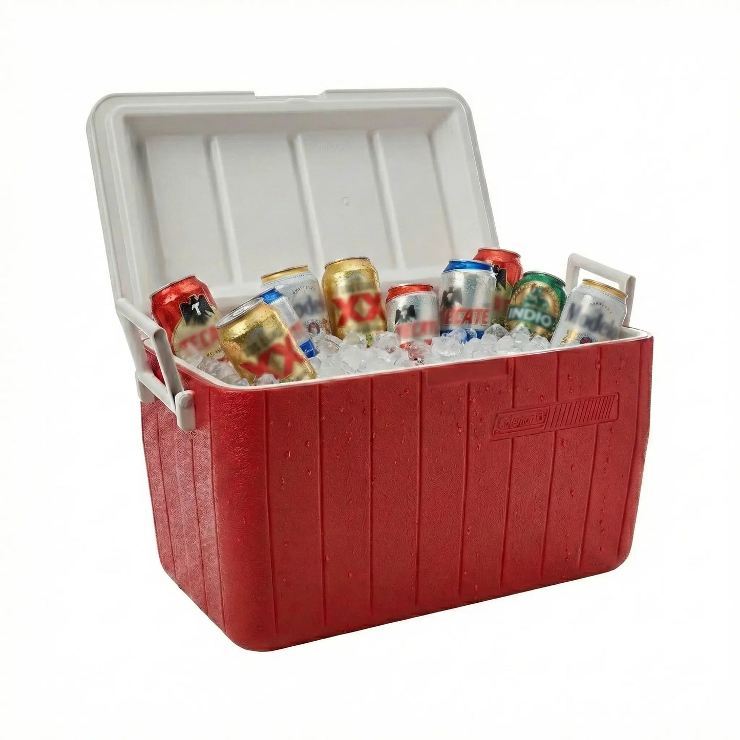 Hielera Coleman 48qt (45L) Roja con Aislamiento