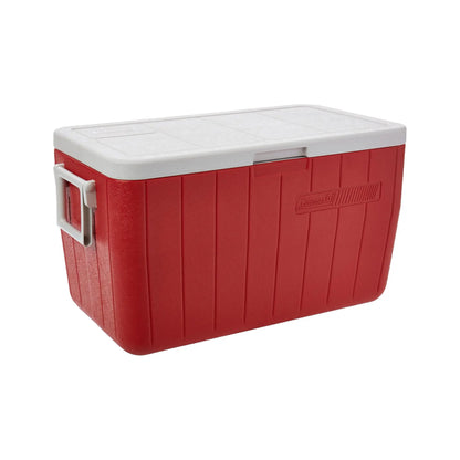 Hielera Coleman 48qt (45L) Roja con Aislamiento