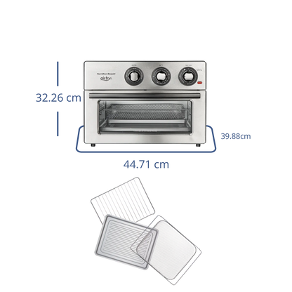 Horno Con Freidora de Aire Acero Inoxidable - Hamilton Beach
