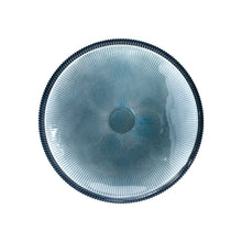 Plato Base de Cristal Texturizado 32 cm Colores