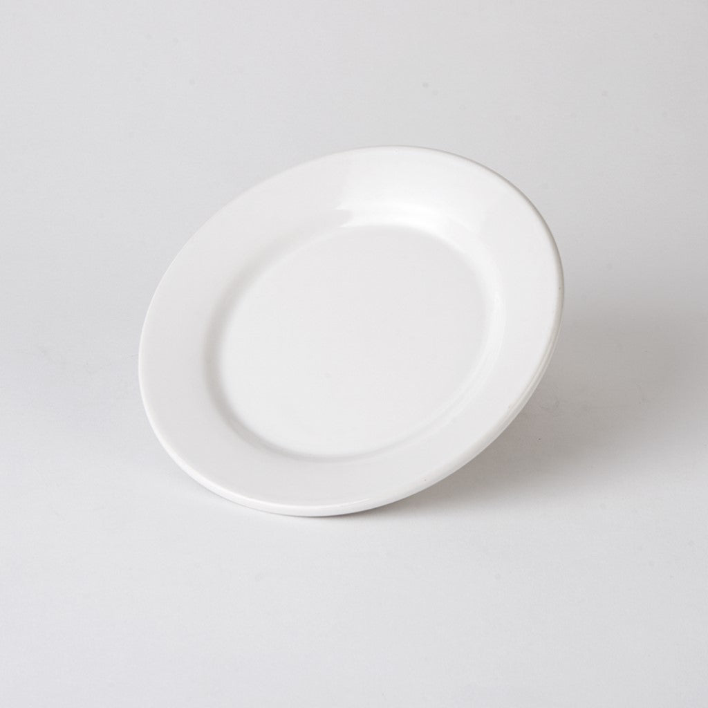 Plato Trinche Blanco Glacial - Caja con 24 piezas