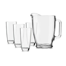 Juego de Agua Camelot 5 Piezas (Jarra + 4 Vasos) Libbey