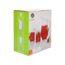 Juego de Jarra y vasos Vidrio para Agua 5pz Brisa | Libbey