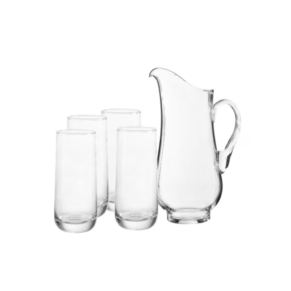Juego de Jarra y vasos Vidrio para Agua 5pz Brisa | Libbey