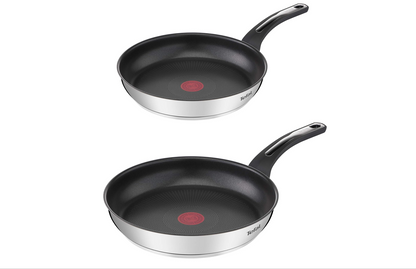 Juego de Sartenes 20 y 24 cm Emotion Tefal Acero Inoxidable