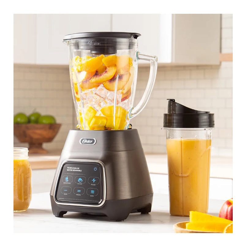 Licuadora Reversible 1000 W Táctil Gris Vaso Vidrio Oster 2177525