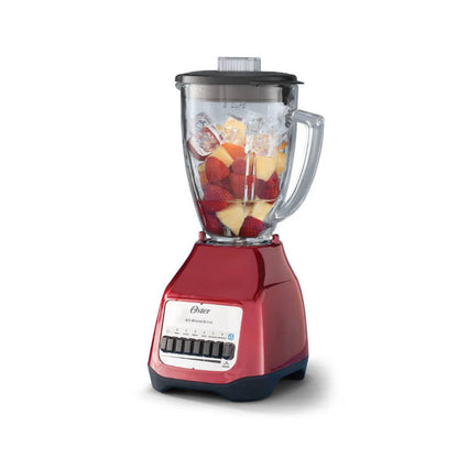 Licuadora Vaso Vidrio 6 Vel + Pulso 450 w Soho Roja 1.5 Lts Oster BLSTMEG4661R-013