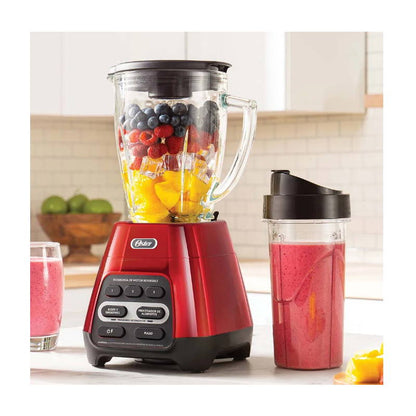 Licuadora Reversible 3 Vel 700 w Vaso Vidrio Roja BLSTPYG1310RBG