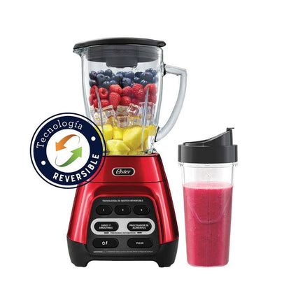 Licuadora Reversible 3 Vel 700 w Vaso Vidrio Roja BLSTPYG1310RBG