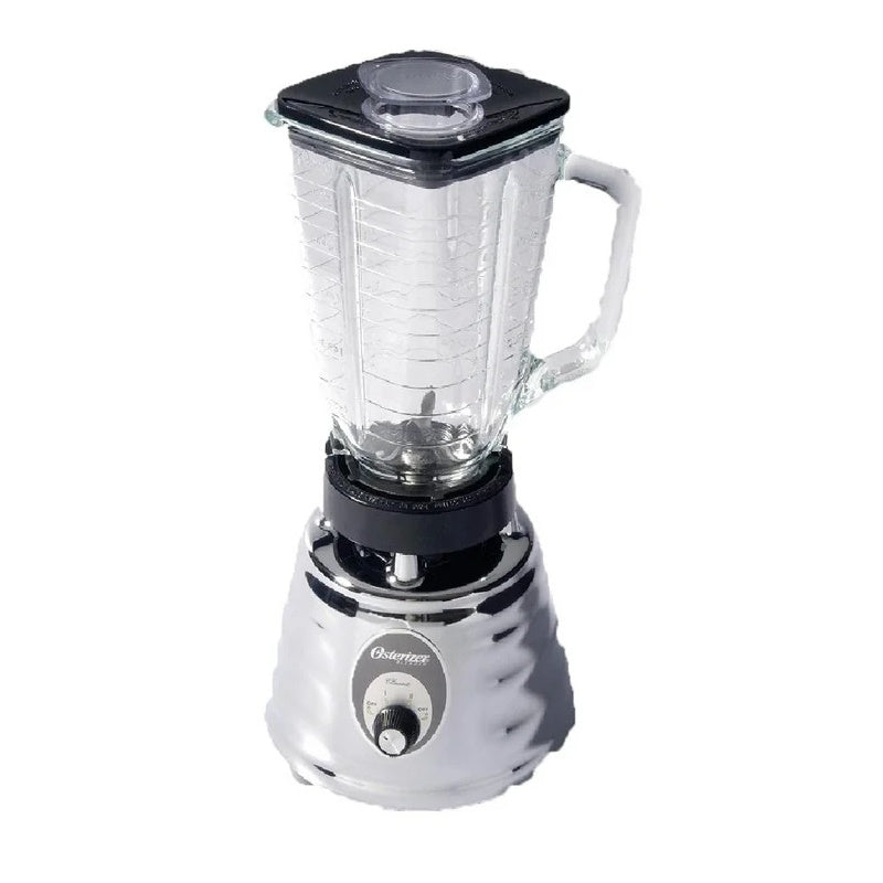 Licuadora Vaso de Vidrio 500 w /1.25 L / 2 Vel Cromada Oster