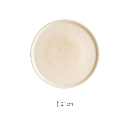 Plato Trinche Ceramica Mirage