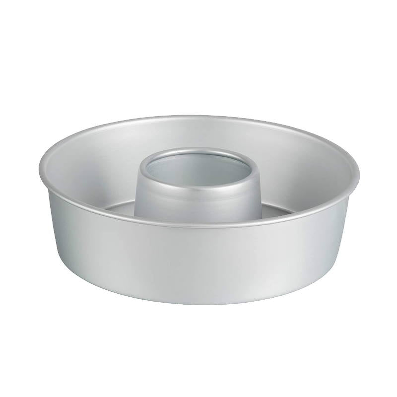 Molde de Rosca para Pan Gelatina Aluminio 24 cm Vasconia