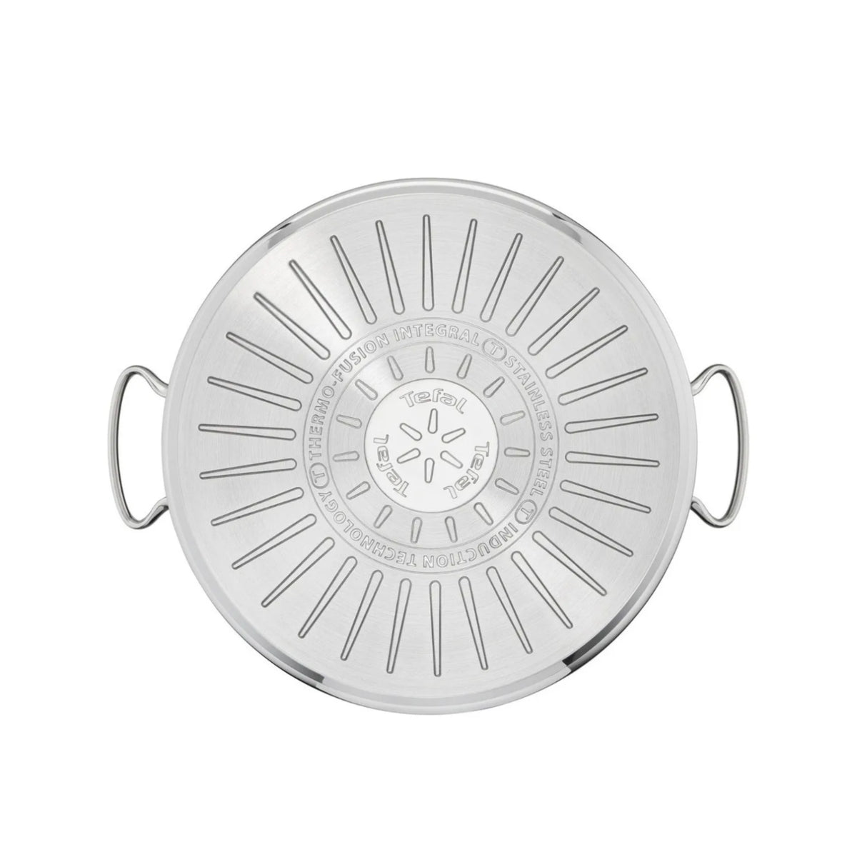 Olla Cacerola C/Tapa 22cm Tefal Acero Inoxidable Inducción