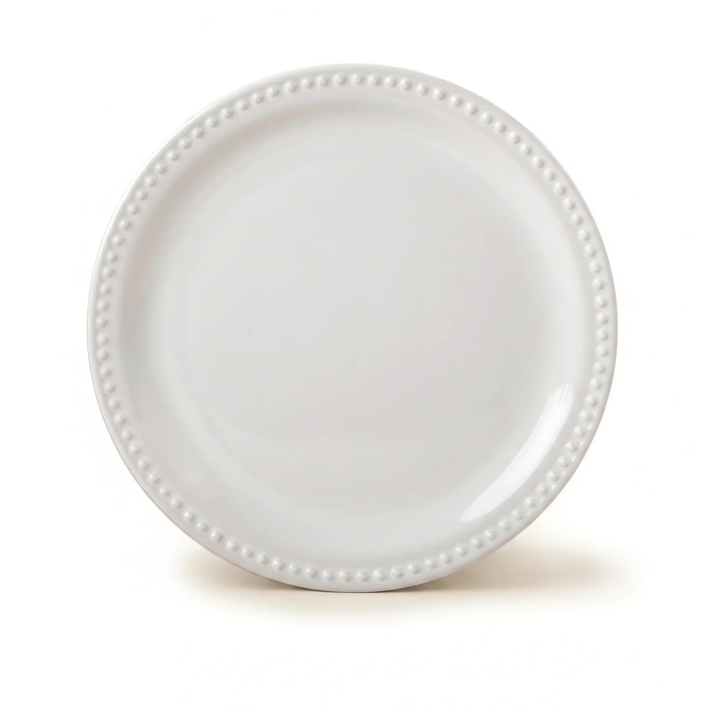 Plato Trinche 27cm Ceramica Emboss Mauve - Santa Anita