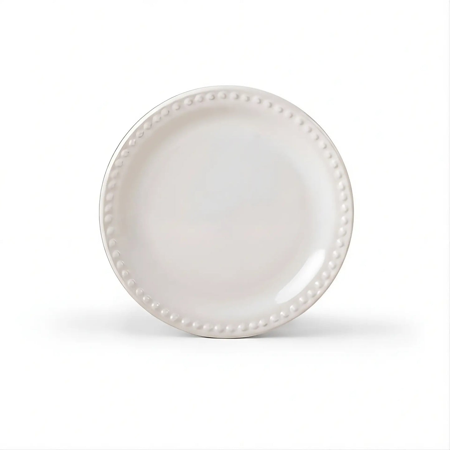 Plato Pastelero de Ceramica 20cm Emboss Mauve - Santa Anita
