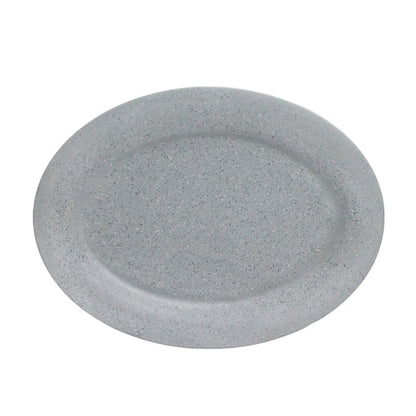 Juego 6 Platos Ovalados 30 cm Melamina Resistente Travessa