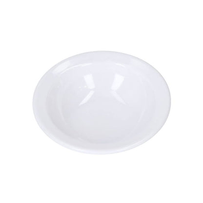 Juego 6 Platos para Postre 4.5'' 11.4 cm Melamina Travessa Blanco