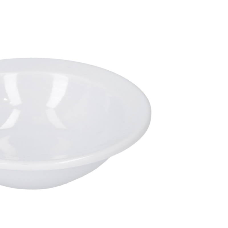 Juego 6 Platos para Postre 4.5'' 11.4 cm Melamina Travessa Blanco